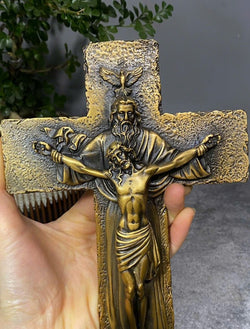 Beautiful Jesus Christ Crucifix, Religious Wall Hanging for Home or Church, Christmas Gift