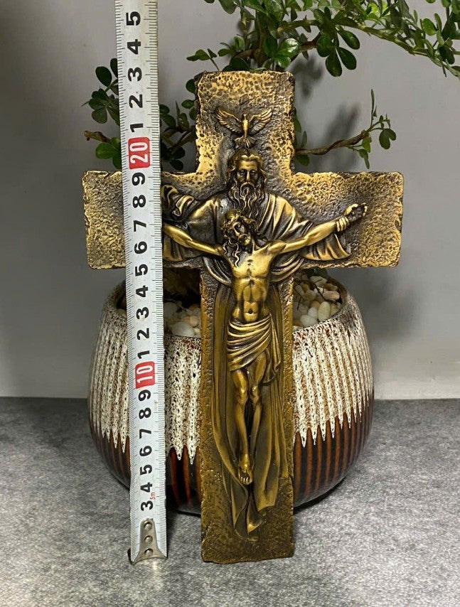 Beautiful Jesus Christ Crucifix, Religious Wall Hanging for Home or Church, Christmas Gift