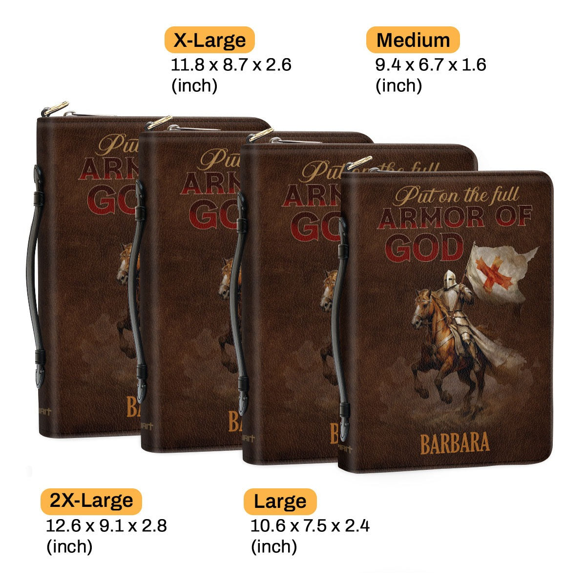 Armor Of God Leather Book Cover, Personalized Leather Bible Cover, Christian Gift, Bible Covers Jesus Gifts