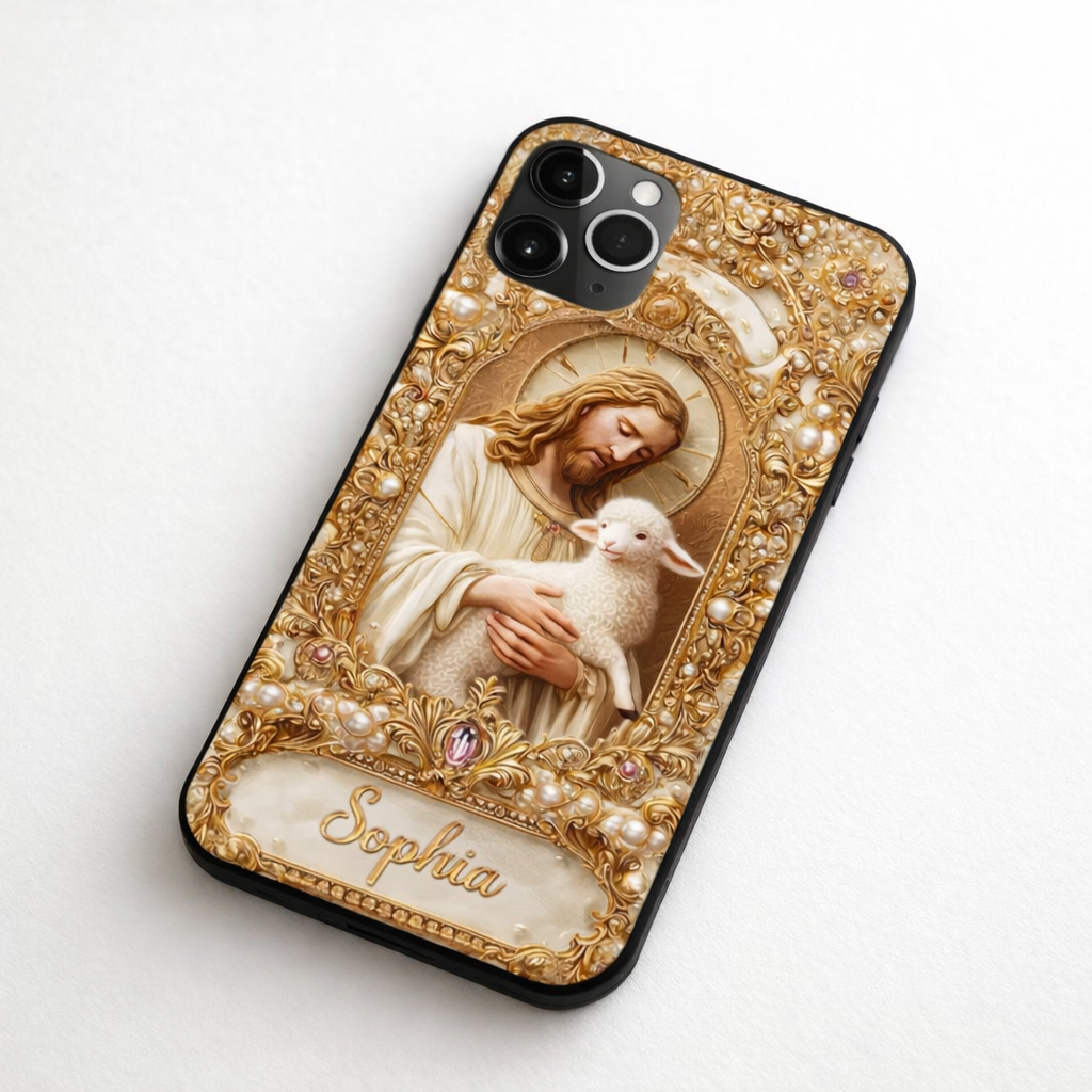 Christian Phone Case, Jesus Phone Case, Religious iPhone Case, Catholic Phone Case, Bible Verse Phone Case, Faith Gift, PCLAF67