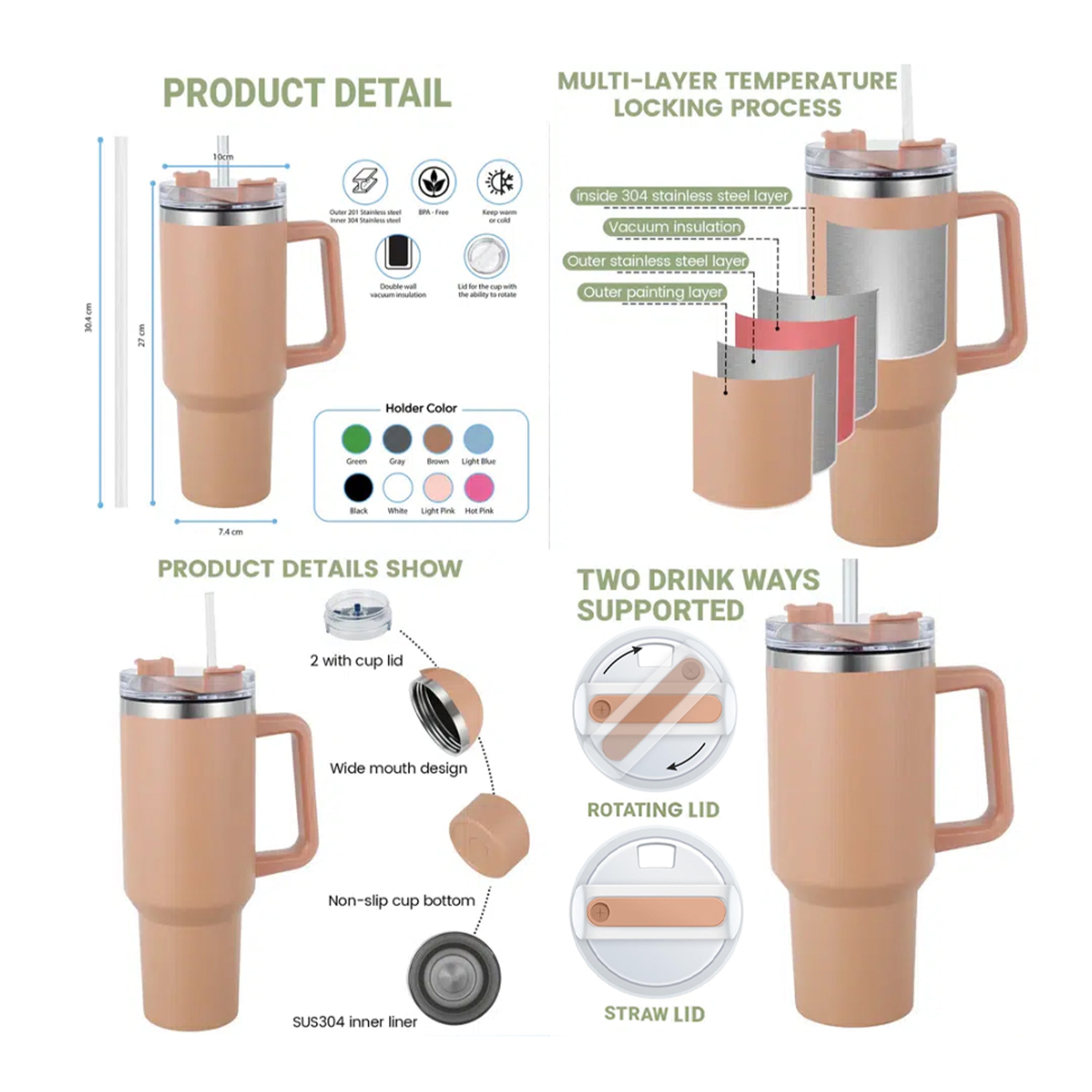 Christian Prayer Jesus Tumbler 30oz/40oz, Jesus Tumbler With Handle, Christian Laser Engraved, LAF07