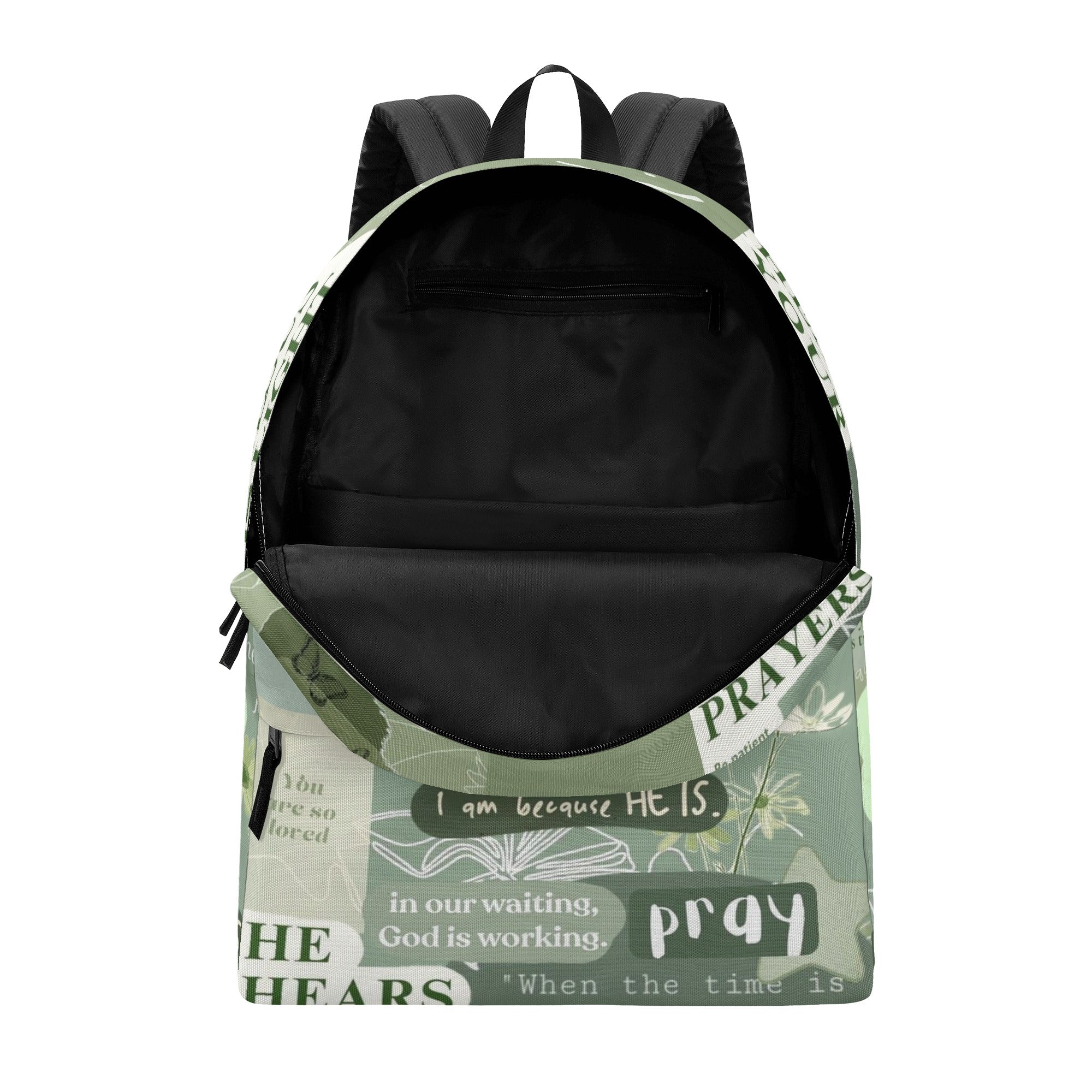 Jesus Loves You Backpack, Christian Faith Bag, Bible Verse Bag, Jesus Faith Backpack, Inspirational Bag.PLAF21