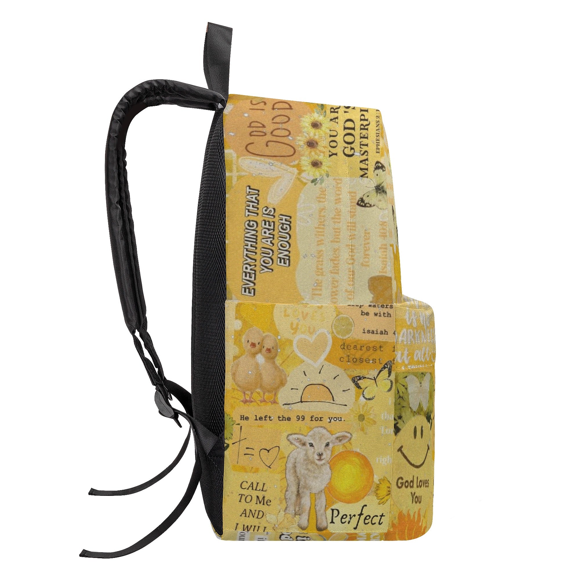 God's Masterpiece Backpack, Christian Bible Verse Bag, Faith-Based Inspirational Backpack, Ephesians 2:10 Backpack.PLAF25