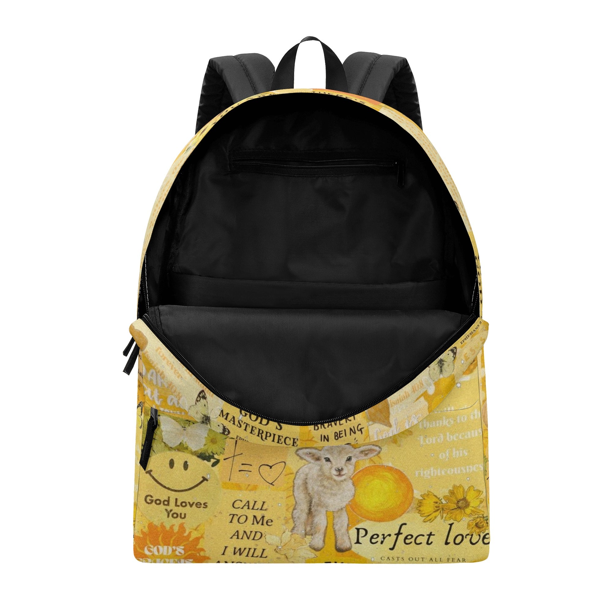 God's Masterpiece Backpack, Christian Bible Verse Bag, Faith-Based Inspirational Backpack, Ephesians 2:10 Backpack.PLAF25