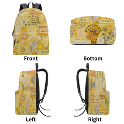 God's Masterpiece Backpack, Christian Bible Verse Bag, Faith-Based Inspirational Backpack, Ephesians 2:10 Backpack.PLAF25