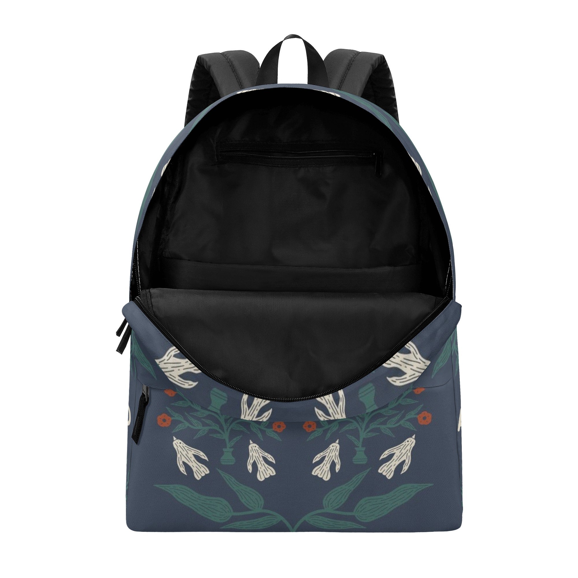 Jesus All I Need Is You Backpack, Christian Faith Backpack, Inspirational Bible Verse Backpack, Religious Floral School Bag, Faith-Based Gift.PLAF47