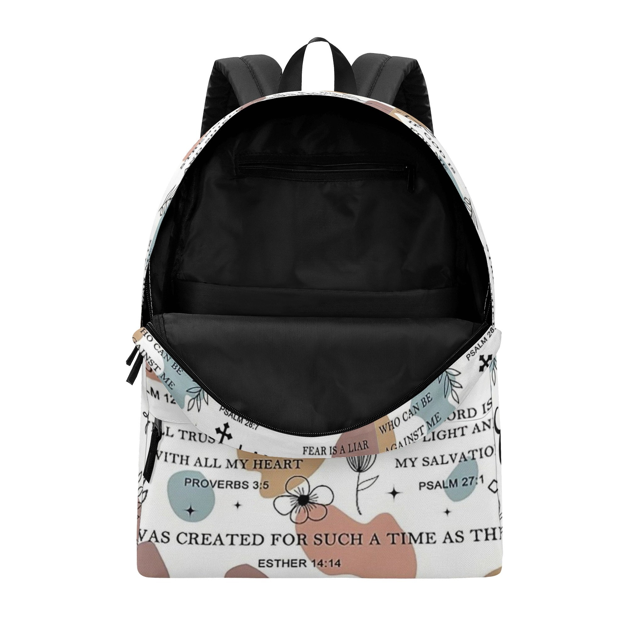 I Am a Child of God Backpack, Christian Bible Verse Backpack, Faith-Based Inspirational Backpack, Scripture Collage School Bag, Religious Gift.PLAF52