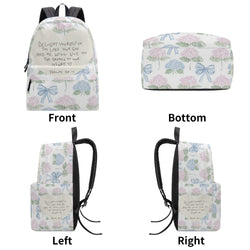 Psalm 37:4 Backpack, Jesus Backpack, Christian Jesus Backpack. PLAF12