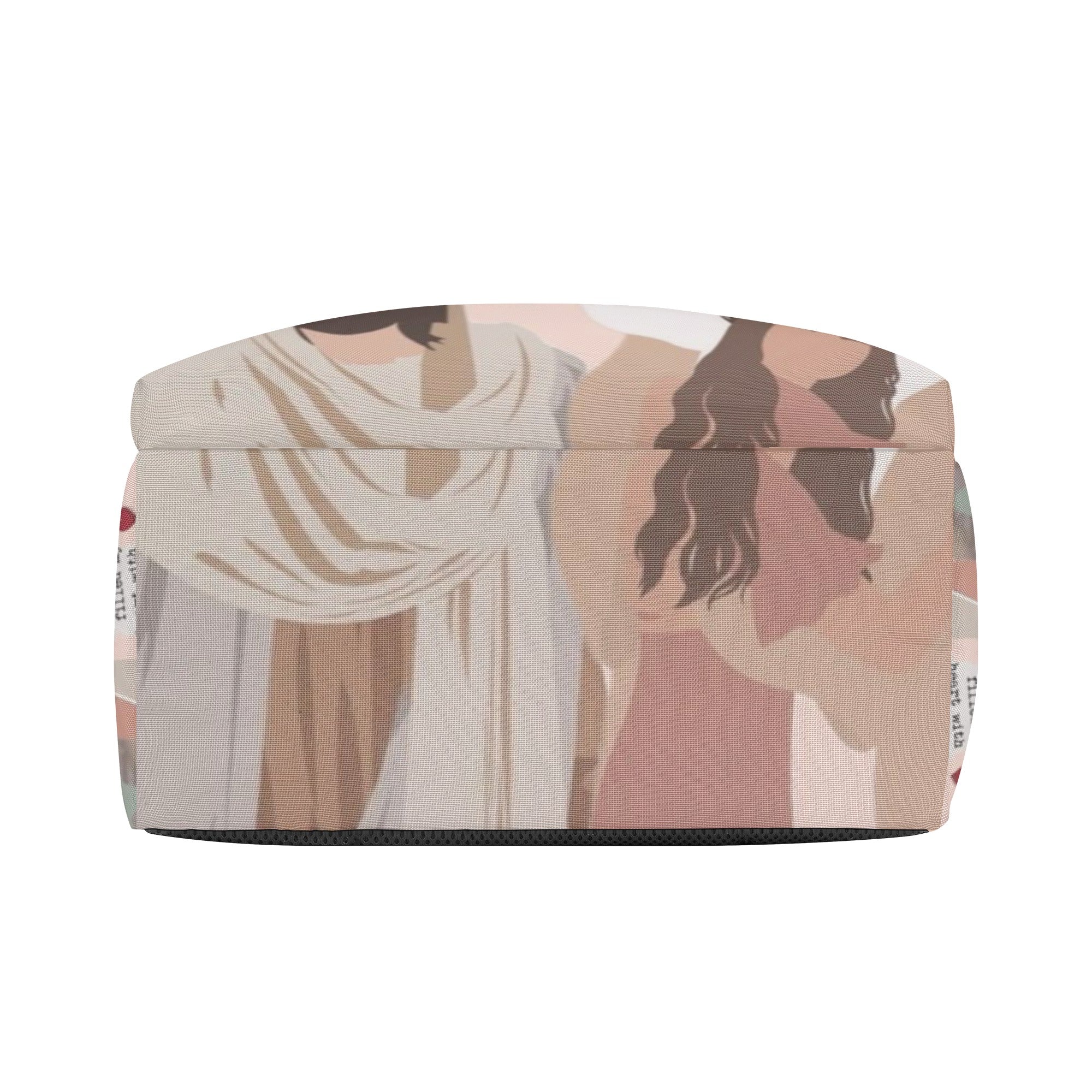 God Never Leave You Backpack, Jesus Backpack, Christian Jesus Backpack. PLAF13