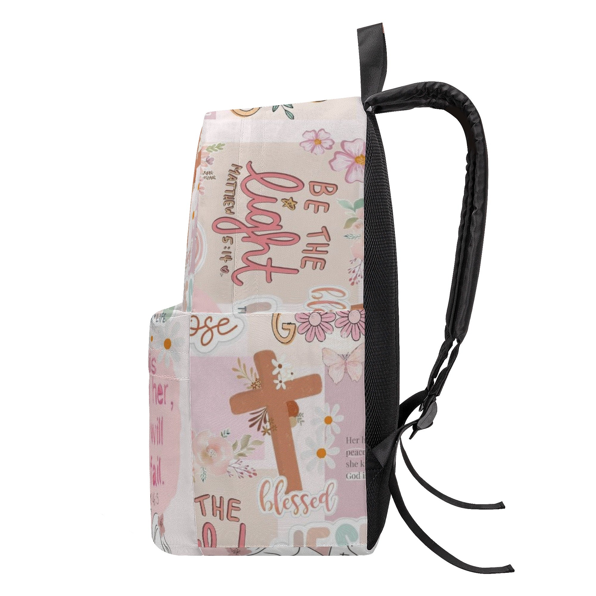 Be The Light Jesus Backpack, Jesus Backpack, Christian Jesus Backpack. PLAF14