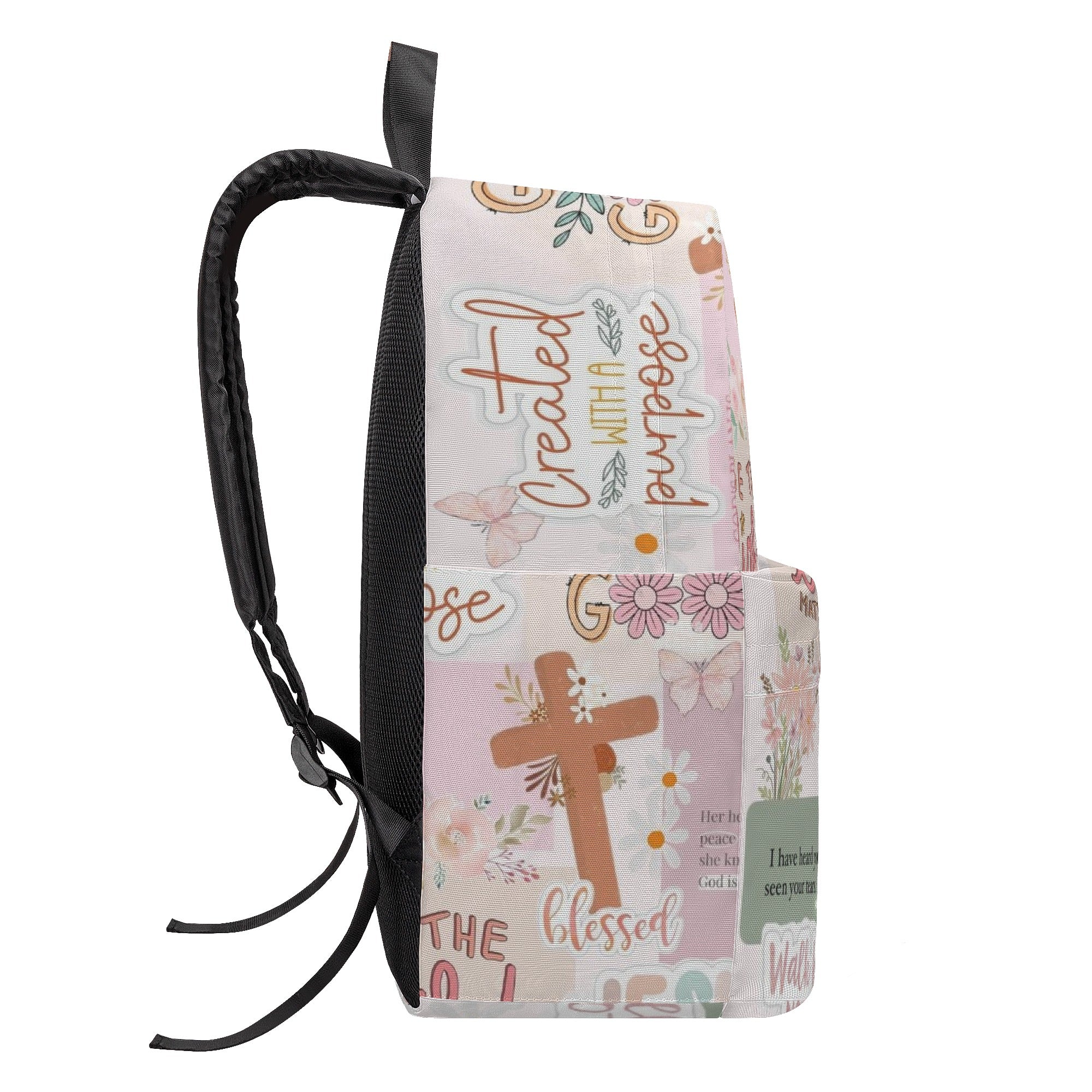 Be The Light Jesus Backpack, Jesus Backpack, Christian Jesus Backpack. PLAF14