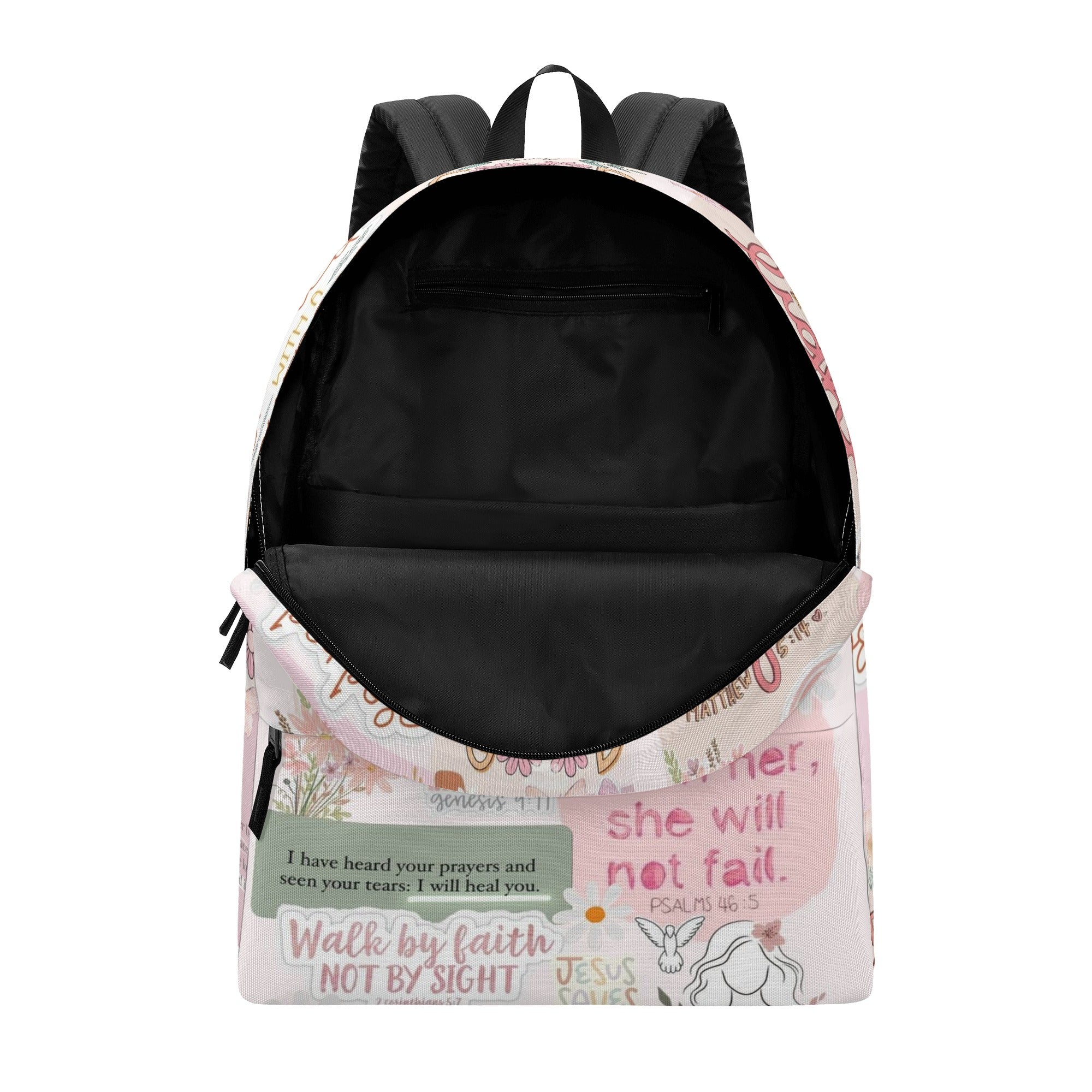 Be The Light Jesus Backpack, Jesus Backpack, Christian Jesus Backpack. PLAF14