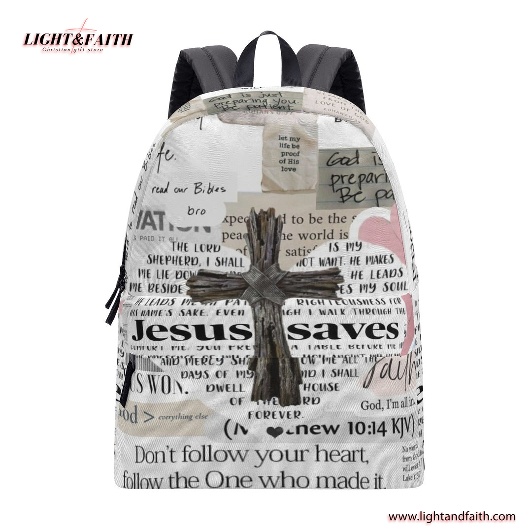 Jesus Save Backpack, Jesus Backpack, Christian Jesus Backpack. PLAF17