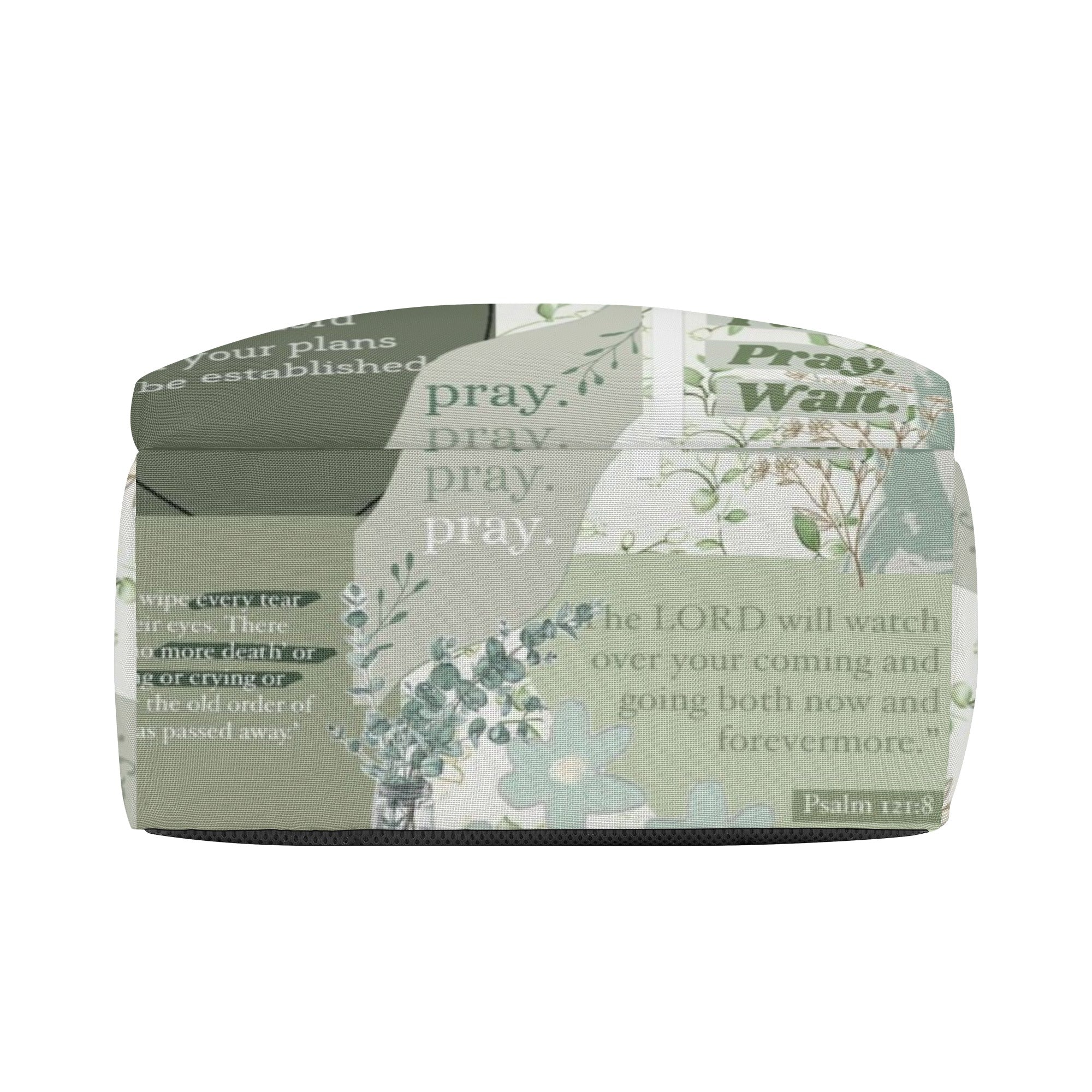 Bible Verse Backpack, Christian Scripture Backpack, Faith-Based Inspirational Bag, Religious Quote Backpack.PLAF66