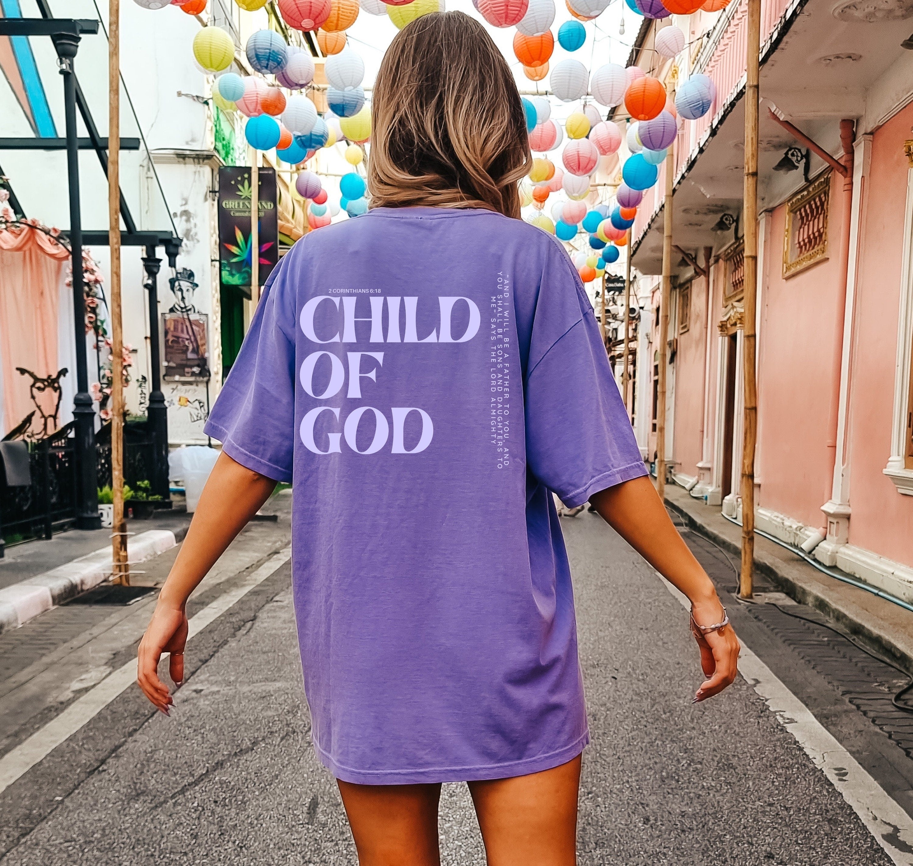 Child of God Shirt, Jesus is King Shirt, Mens Christian Shirt, Bible Verse Shirt, Scripture Shirt, Christian Streetwear, Faith Shirt