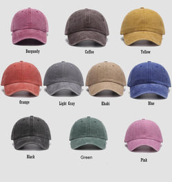 Vintage Jesus Is King Washed Cap, Christian Faith Adjustable Baseball Hat, Washed Black Dad Hat for Women and Men, Religious Golf Apparel LAFH23