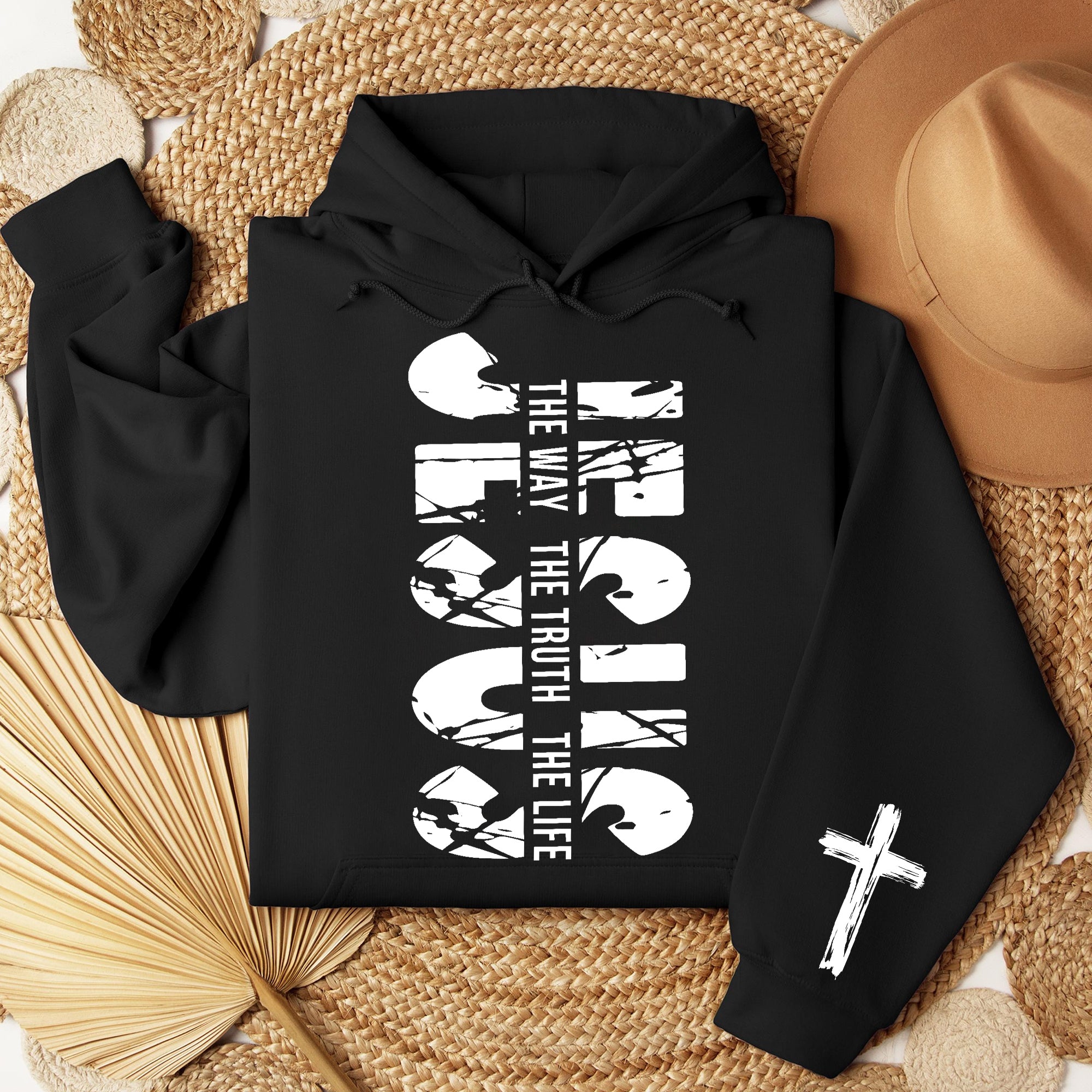 Jesus The Way The Truth The Life, Christian Sweatshirt, Coquette Jesus Sweatshirt, Jesus Lover Sweatshirt