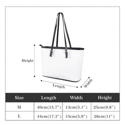 May The God Of Hope Fill You Will All Joy And Peace Leather Bag, Custom Bag Bible Verse. BLAF10