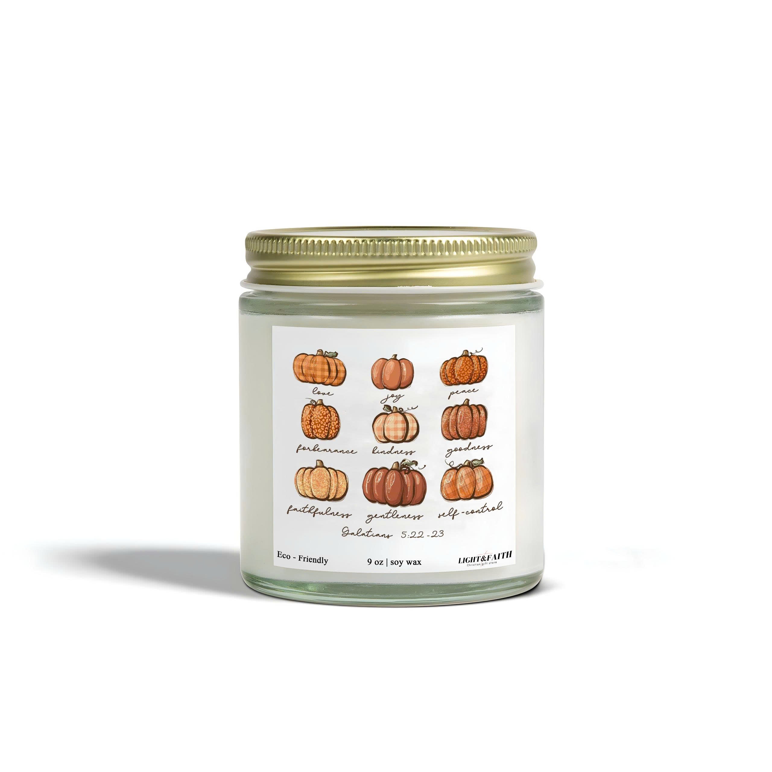 Christian Jesus Candle, Galatians 5:22-23 Candle, Gifts For Autumn, Christmas Gifts CDLAF16